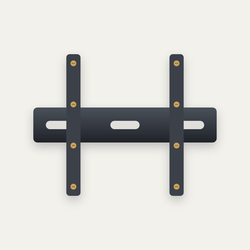 Fixed slim bracket